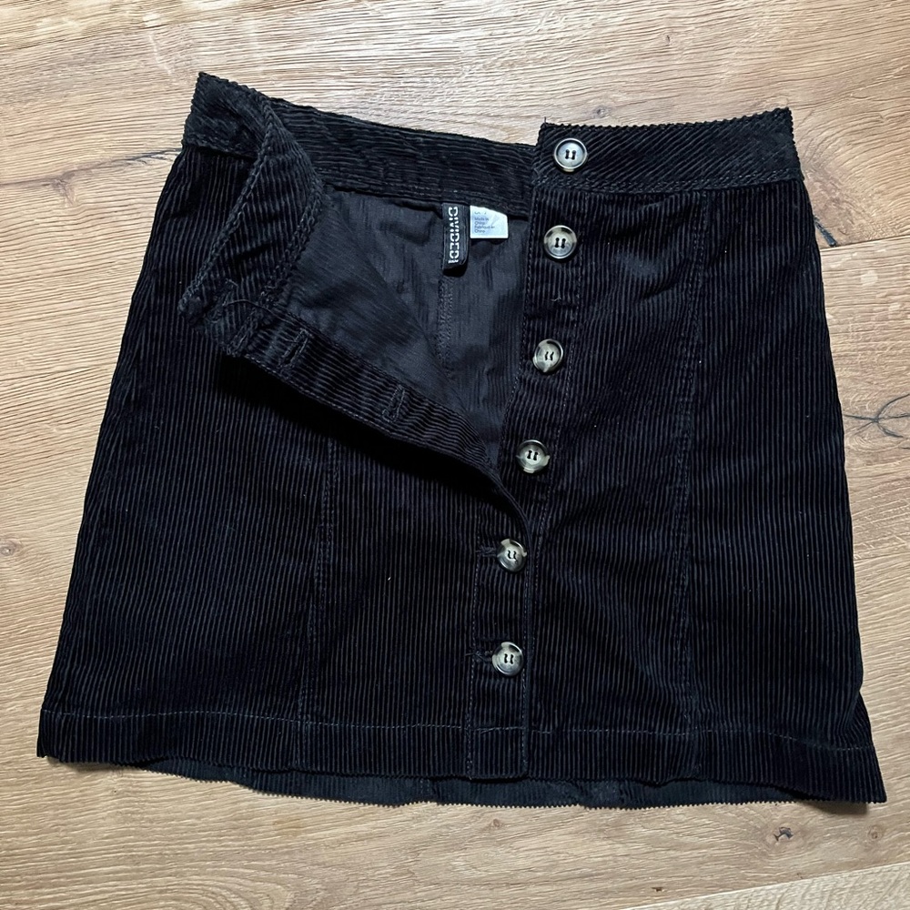 H&M Black Pencil Mini Skirt Casual